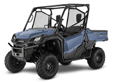 New 2017 HONDA PIONEER 1000 EPS SHALE BLUE When it comes to finding new, innovative ways to solve problems, Honda has always risen to the challenge. Take our family of Pioneer 1000s. These great side-by-sides got it right the first time in terms of comfort, handling, hauling, and user-friendly features, but we’ve taken the opportunity to make them even better this year. By applying a hefty dose of Honda technology, we’re giving you what we think is the best side-by-side out there—the new Pioneer 1000 Limited Edition. What makes it so special? First, the combination of Honda’s exclusive automatic Dual-Clutch Transmission (DCT), combined with our revolutionary I-4WD technology. Then we’ve added FOX QS-3 shock absorbers, and have enhanced the Pioneer 1000’s comfort and protection features.